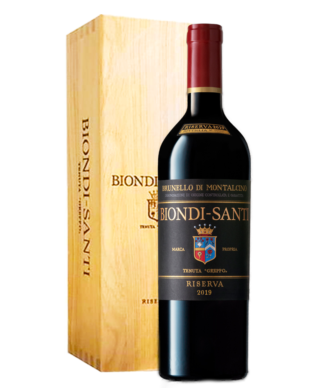 2019 Biondi-Santi Tenuta Greppo Brunello di Montalcino DOCG Riserva 1.5L Magnum Gift Box