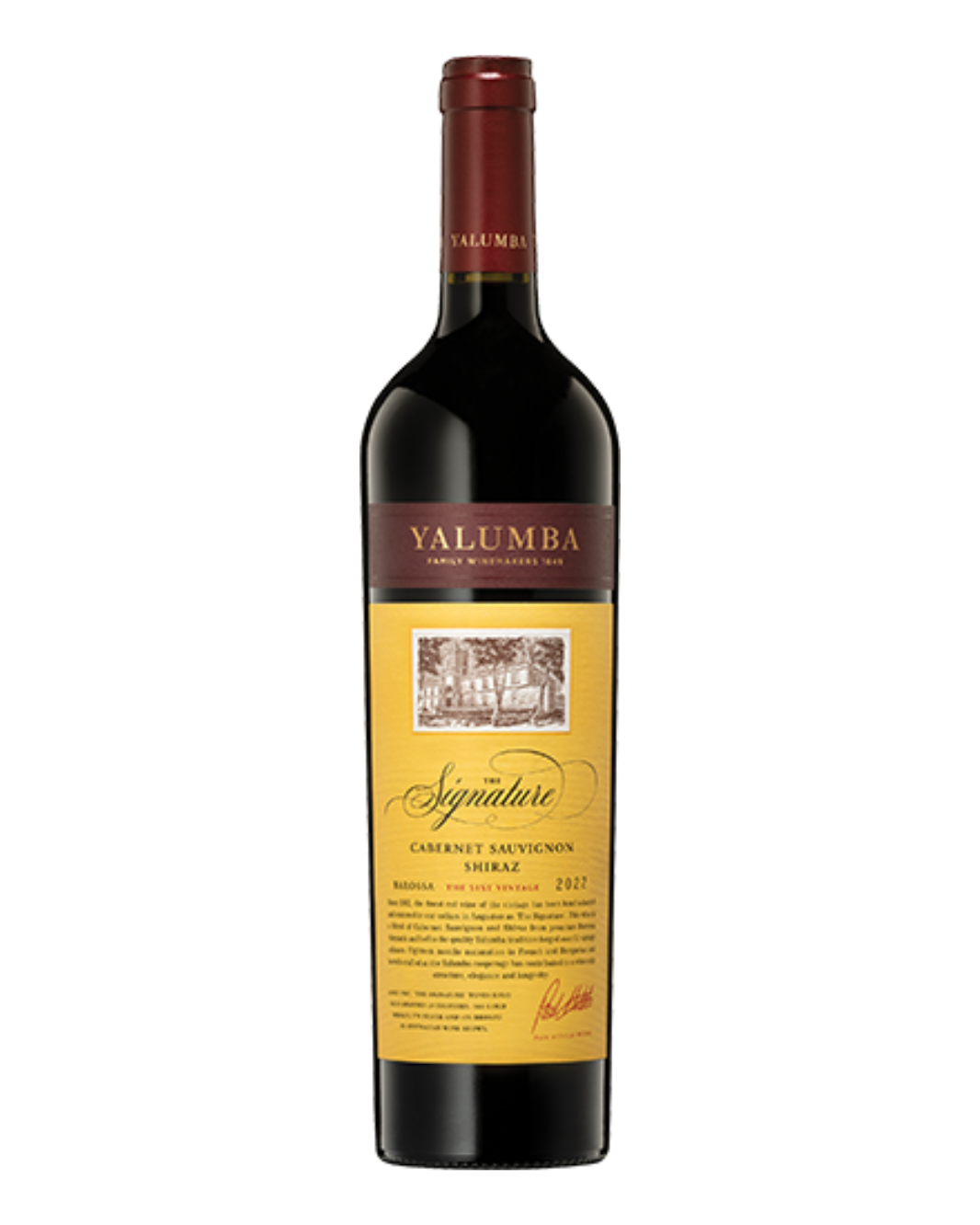 2022 Yalumba The Signature Cabernet Sauvignon Shiraz 750ml