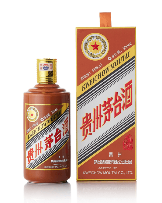 2002年製　中国貴州茅台酒・希少飛天商標・53% 375ml 2002年產