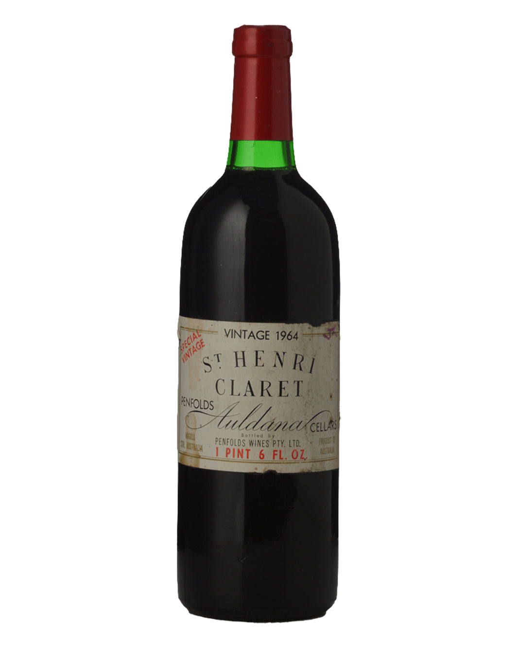 1964 Penfolds St. Henri Claret 1 Pint 6 Fl. Oz. (Approx. 739ml)