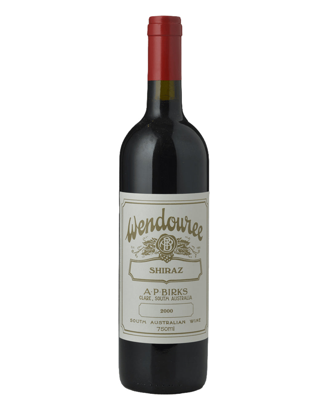2000 Wendouree Shiraz 750ml