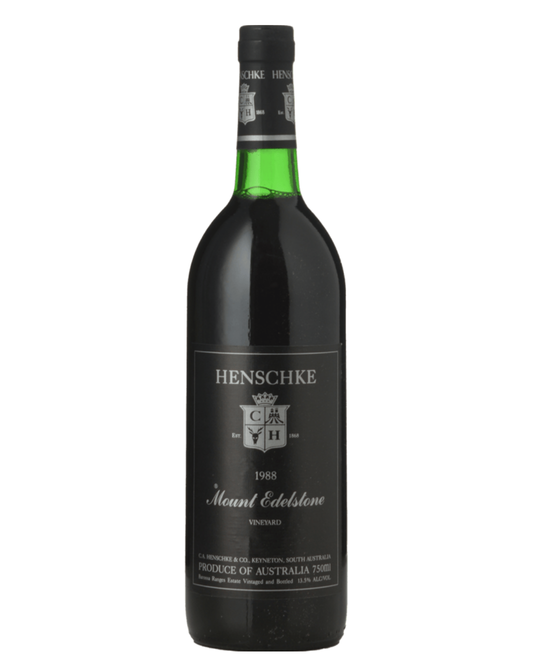 1988 Henschke Mount Edelstone Shiraz 750ml Just Below Base of Neck