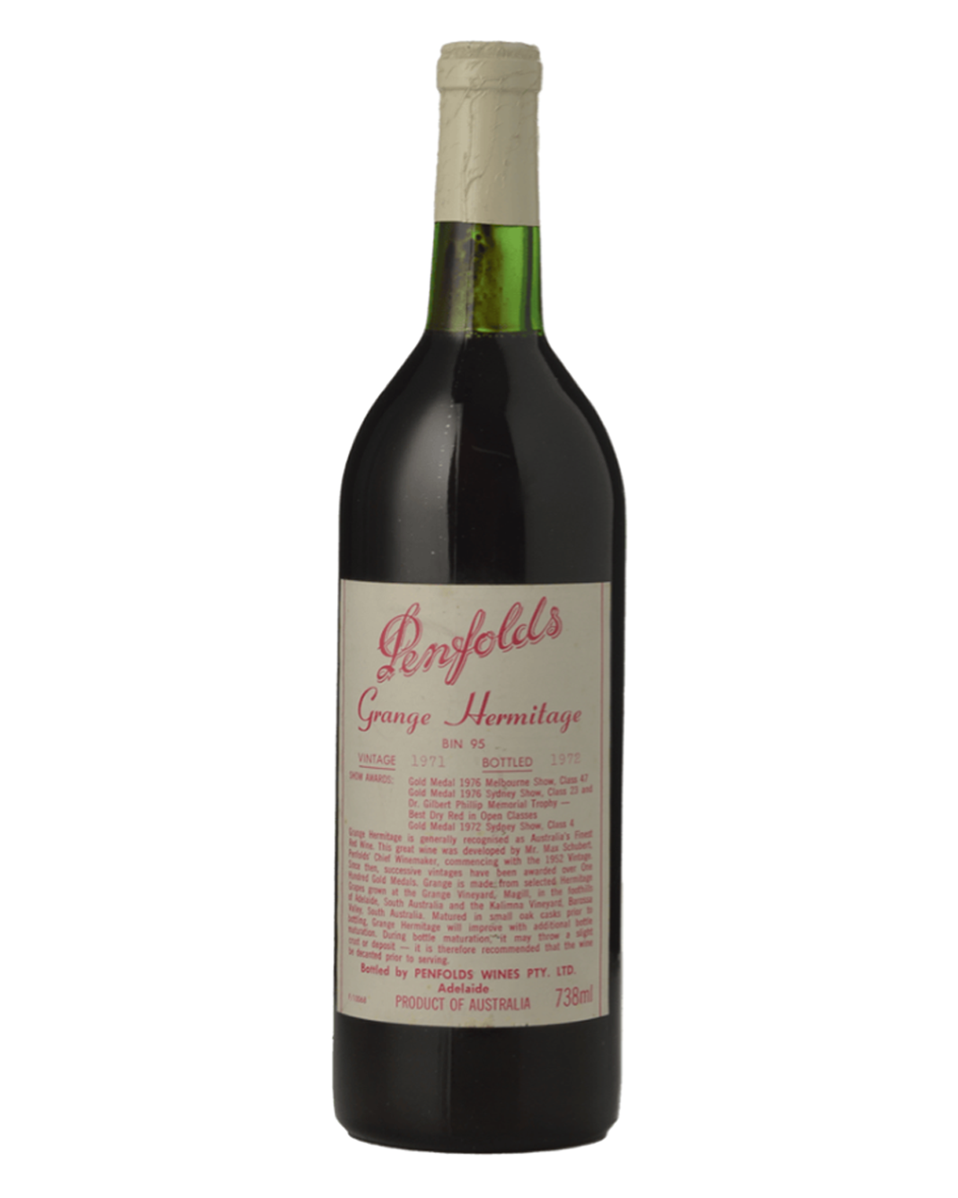 1971 Penfolds Grange Bin 95