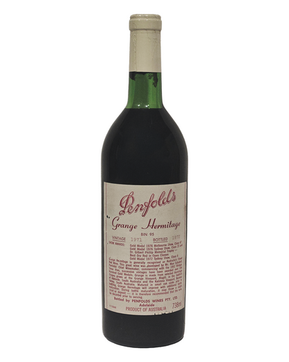 1971 Penfolds Bin 95 Grange Shiraz 738ml Minor Label Damage Just Below Base of Neck
