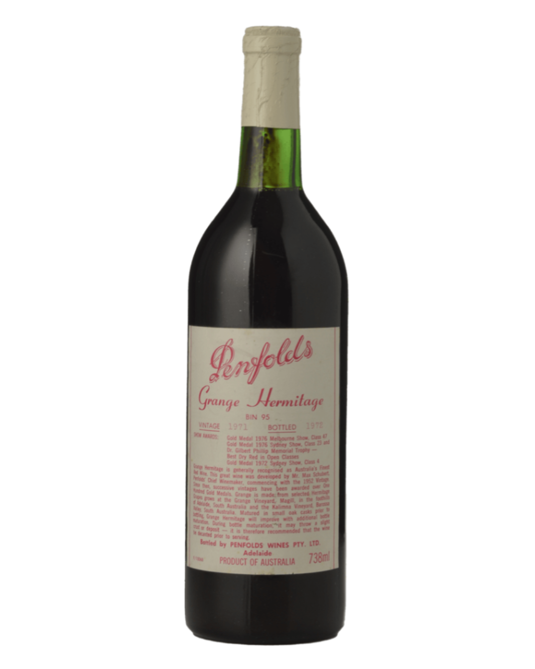 1971 Penfolds Grange Bin 95