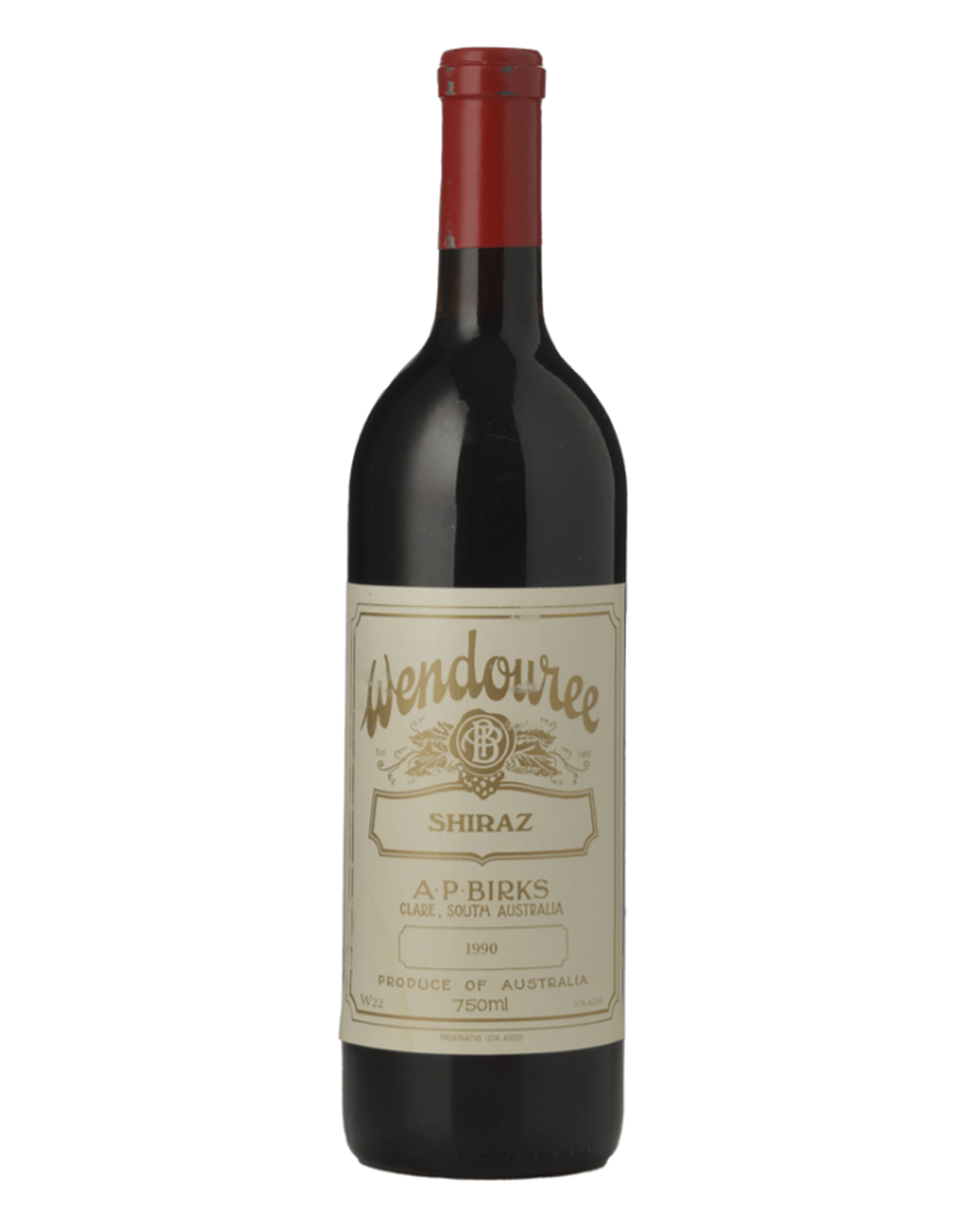1990 Wendouree Shiraz 750ml