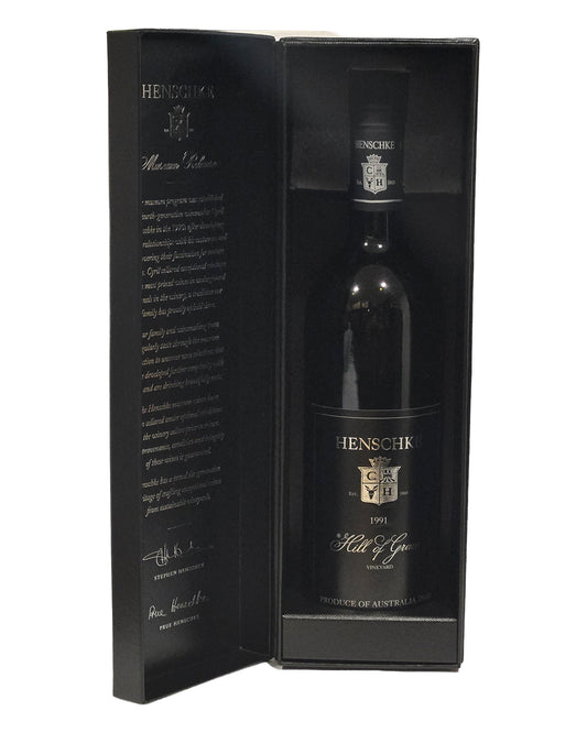 1991 Henschke Hill of Grace Shiraz 750ml Gift Box