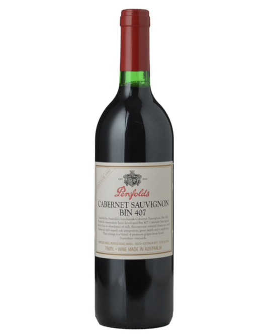 1997 Penfolds Bin 407 Cabernet Sauvignon 750ml