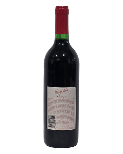 1997 Penfolds Bin 95 Grange Shiraz 750ml Back Label