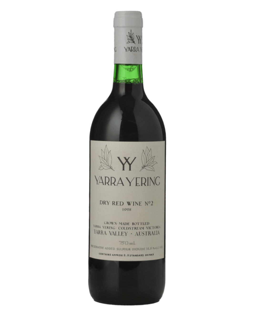 1998 Yarra Yering Dry Red No. 2 750ml