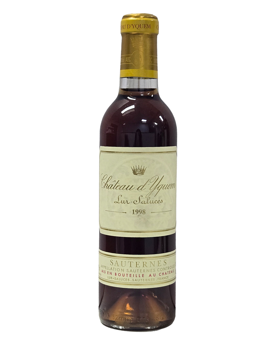 1998 Chateau d'Yquem 375ml Half Bottle