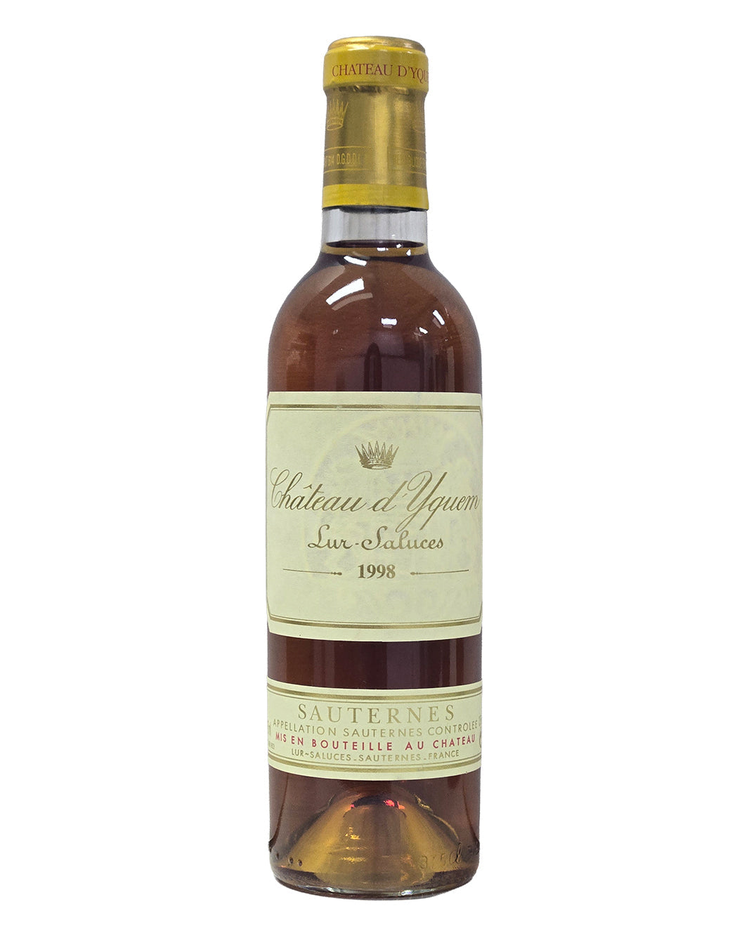 1998 Chateau d'Yquem 375ml Half Bottle