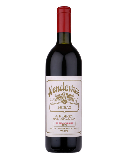 WENDOUREE Clare Valley Shiraz 1995 [VVHS, cellar scuffed capsule]