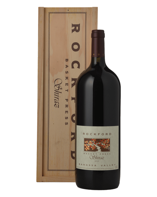 2001 Rockford Basket Press Shiraz WBX 1.5L Magnum Wooden Box