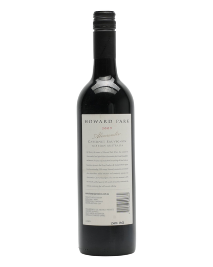 2009 Howard Park Abercrombie Cabernet Sauvignon 750ml back