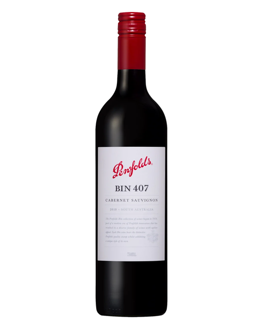 2010 Penfolds Bin 407 Cabernet Sauvignon 750ml
