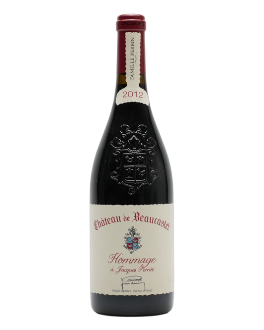 2012 Chateau de Beaucastel Chateauneuf-du-Pape Grand Cuvee Hommage a Jacques Perrin 750ml