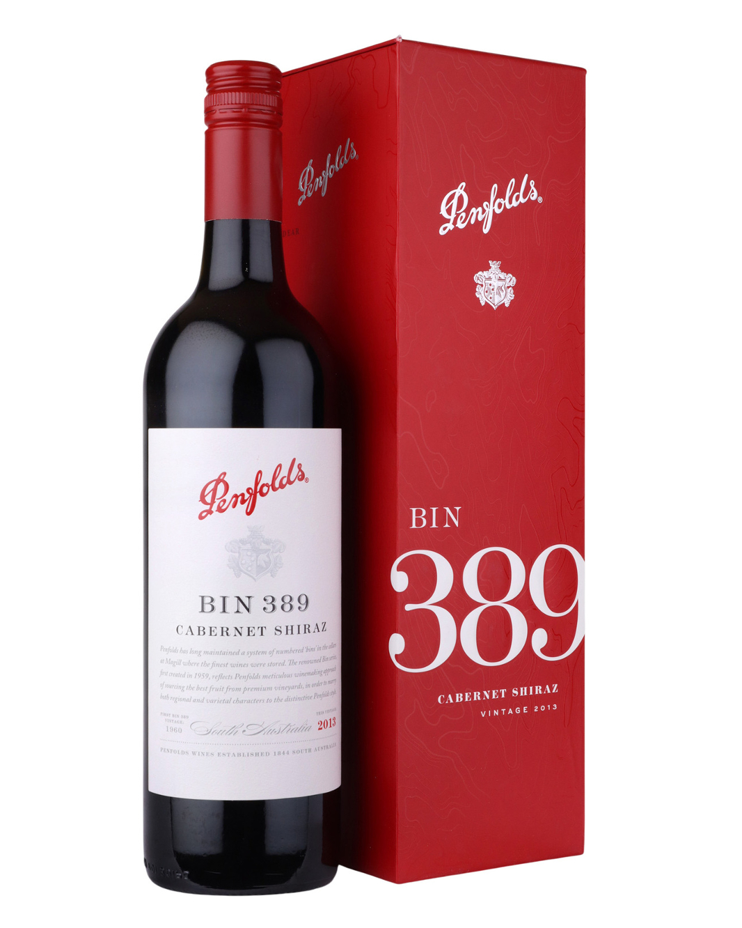 2013 Penfolds Bin 389 Cabernet Shiraz 750ml Gift Box