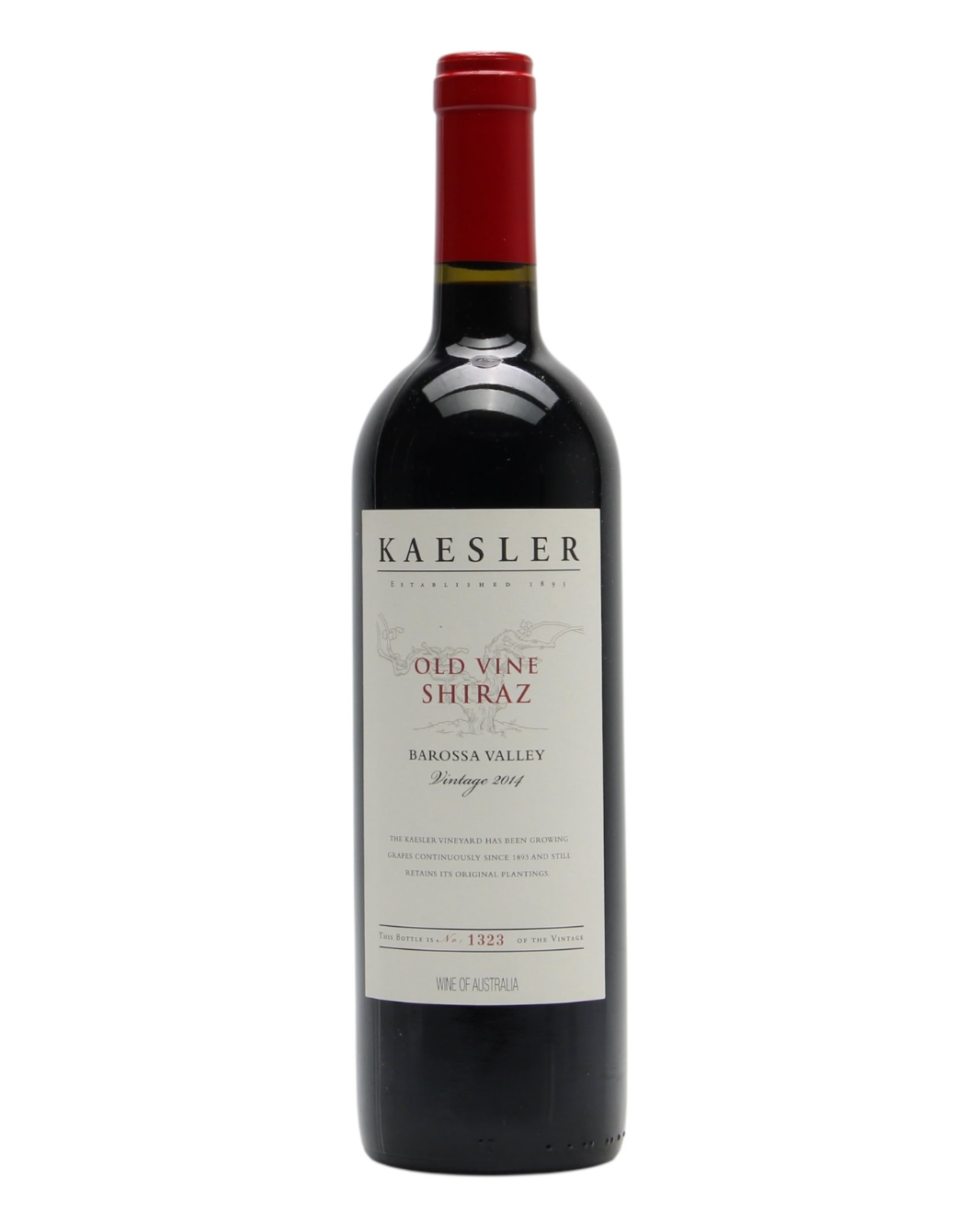 2014 Kaesler Old Vine Shiraz 750ml front