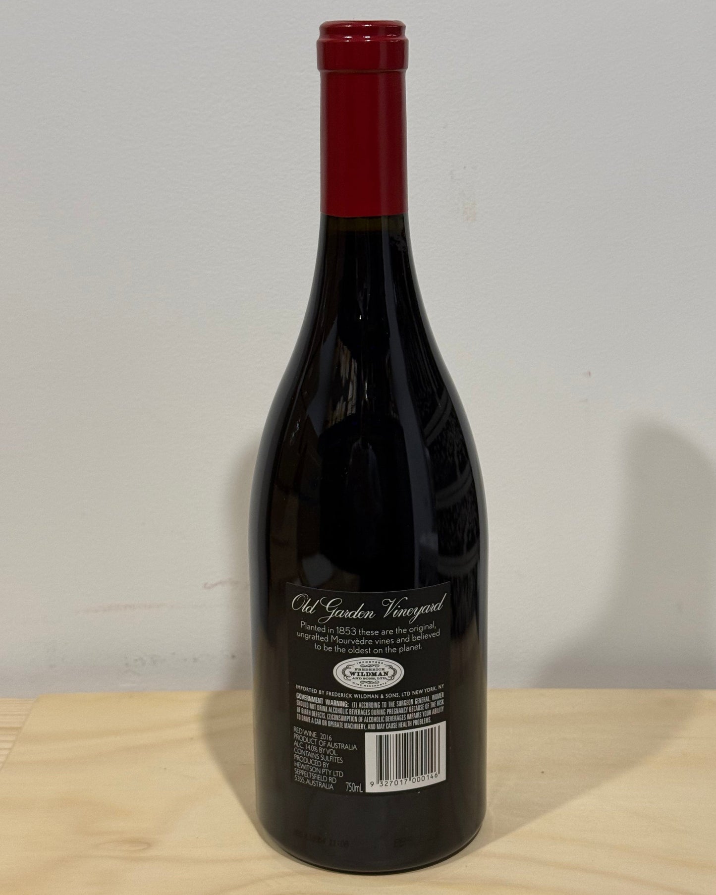 2016 Hewitson Old Garden Mourvèdre 750ml
