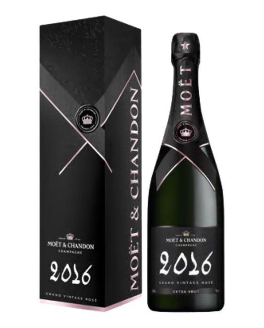 2016 Moet & Chandon Brut Rose Grand Vintage Champagne 750ml Gift Box