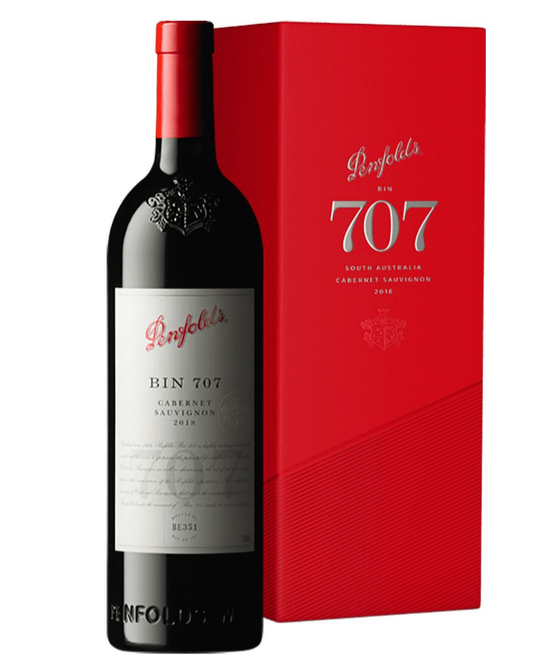 2018 Penfolds Bin 707 Cabernet Sauvignon 750ml Gift Box