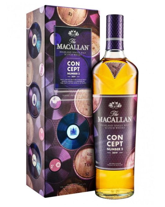 2019 The Macallan Concept Number 2 Single Malt Scotch Whisky 700ml Gift Box