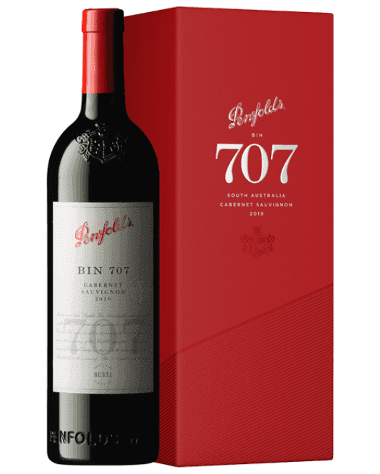 2021 Penfolds Bin 707 Cabernet Sauvignon 750ml Gift Box