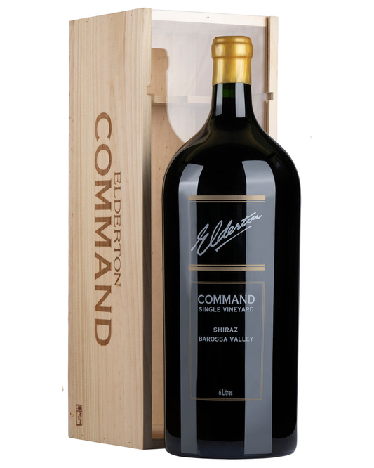 2022 Elderton Command Shiraz 6L Imperial Wooden Box