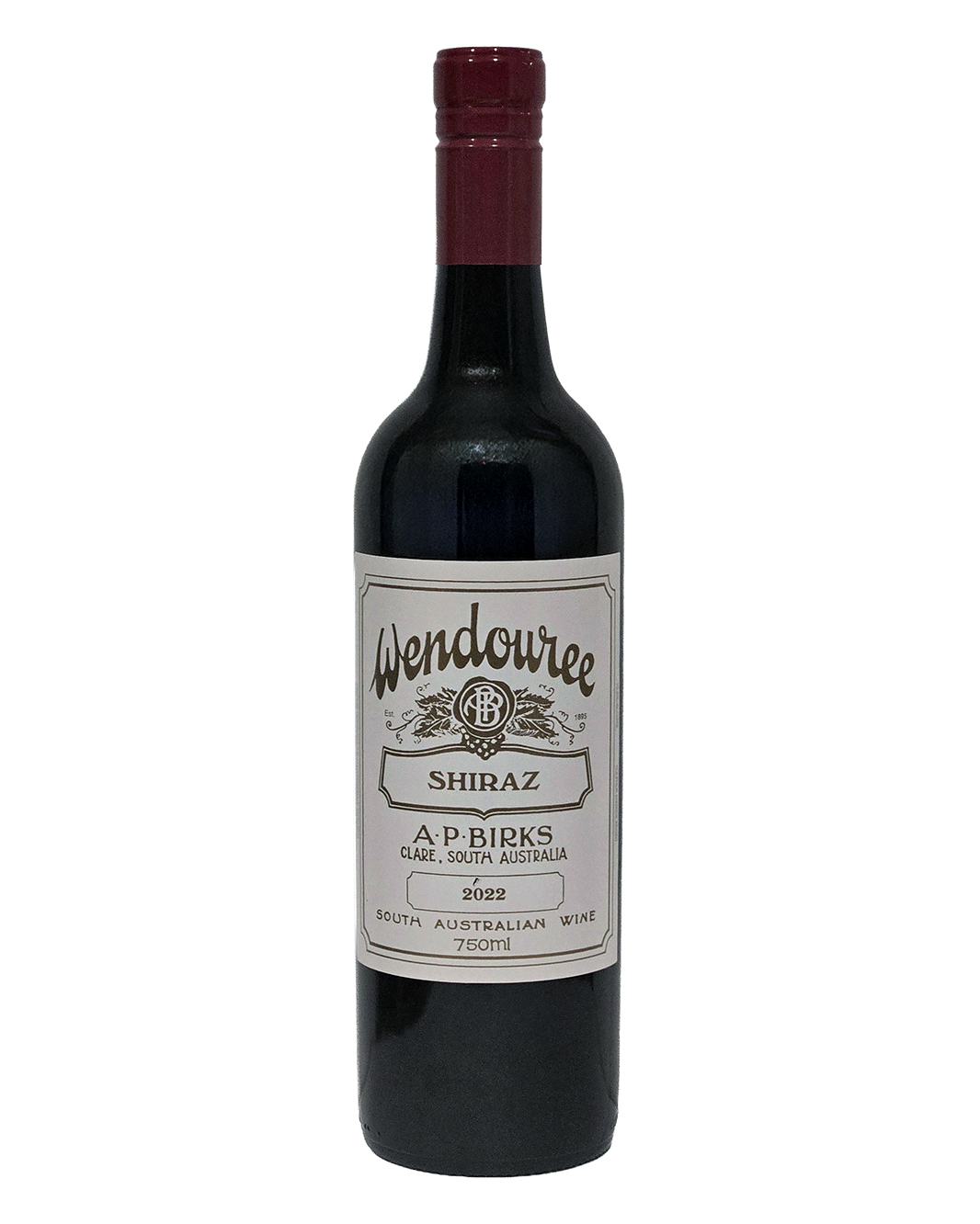 2022 Wendouree Shiraz 750ml