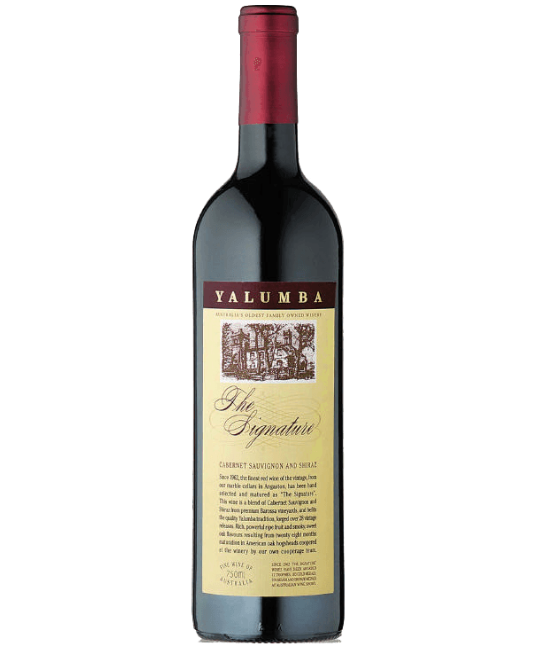 1996 Yalumba The Signature Cabernet Sauvignon - Shiraz 750ml