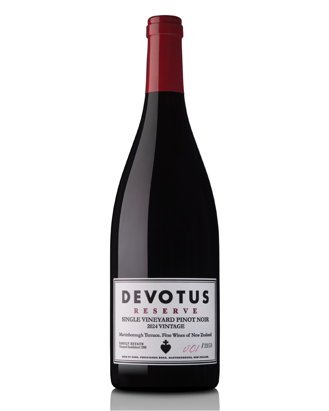 2024 Devotus Reserve Single Vineyard Pinot Noir 750ml