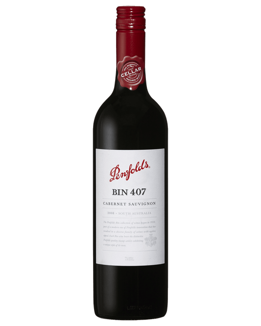 2008 Penfolds Bin 407 Cabernet Sauvignon 750ml