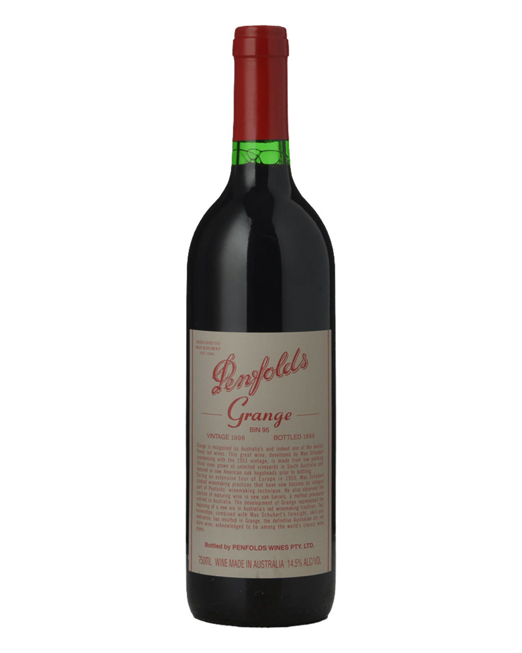 1998 Penfolds Bin 95 Grange Shiraz 750ml