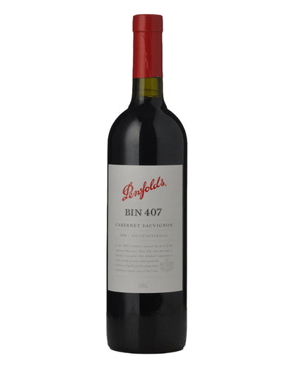 2005 Penfolds Bin 407 Cabernet Sauvignon 750ml Base of Neck

