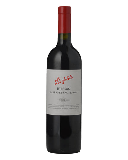 2002 Penfolds Bin 407 Cabernet Sauvignon 750ml