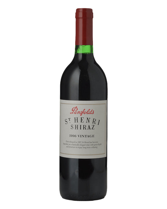 1996 Penfolds St Henri Shiraz 750ml Base of Neck