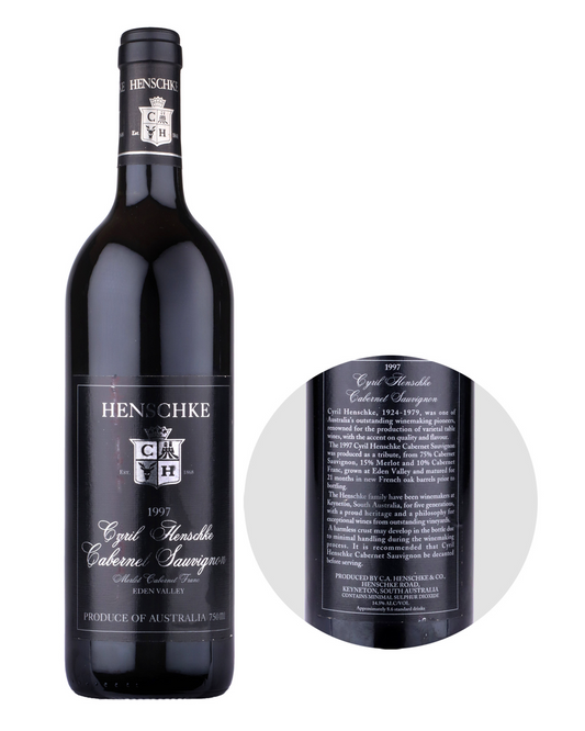 1997 Henschke Cyril Henschke Cabernet Sauvignon 750ml