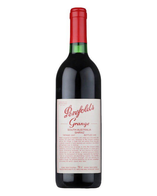 1997 Penfolds Bin 95 Grange Shiraz 750ml minor cellar scuffed & wrinkled label
