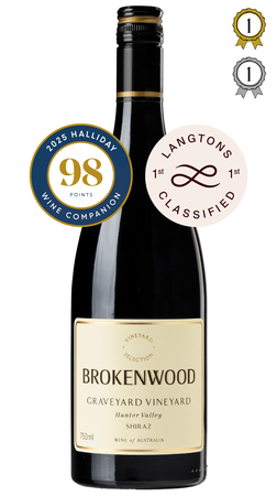 2022 Brokenwood Graveyard Vineyard Shiraz 750ml