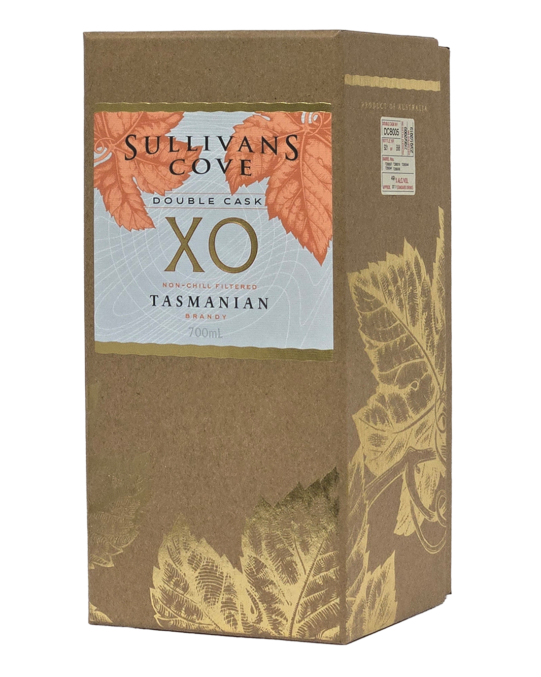 Sullivans Cove XO Double Cask Brandy DCB005 700ml Gift Box