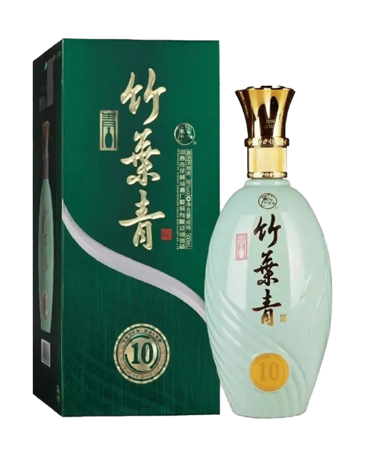  Fen Jiu Bamboo 10 Year Old Baijiu (ZhuYeQing) 38% 500ml