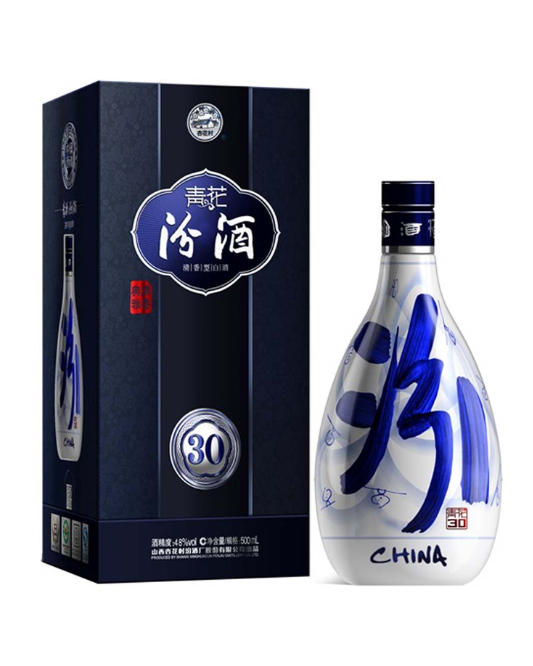 FenJiu QingHua 30 Year Old Baijiu 48% 500ml