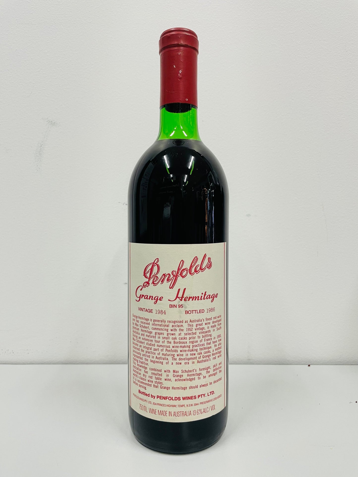 1984 Penfolds Bin 95 Grange Shiraz 750ml