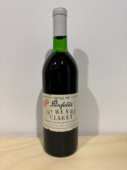 1981 Penfolds St Henri Shiraz 750ml