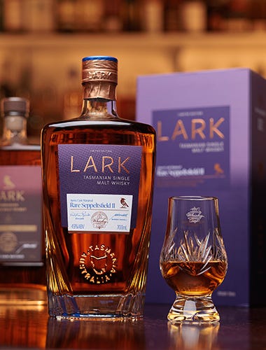 Lark Rare Seppeltsfield Apera Cask Matured Single Malt Whisky 700ml Gift Box