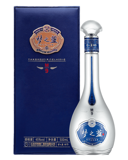 Yanghe Mengzhilan M9+ (Dream Blue M9+) 45%  500ml