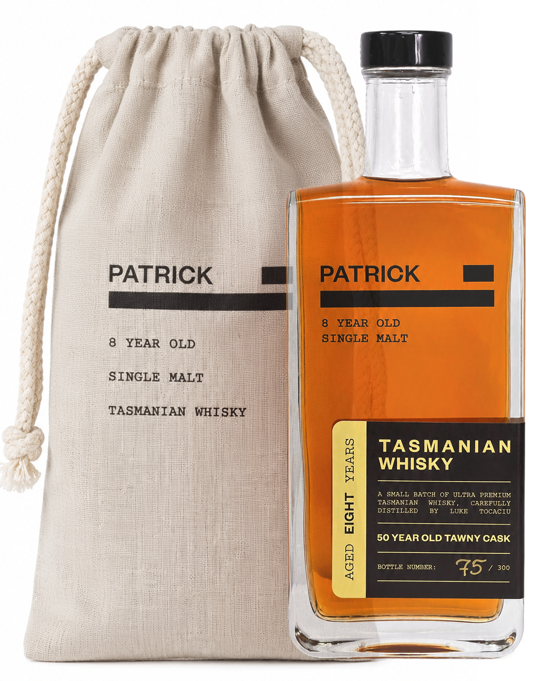 Patrick 8 Year Old Single Malt Tasmanian Whisky 500ml