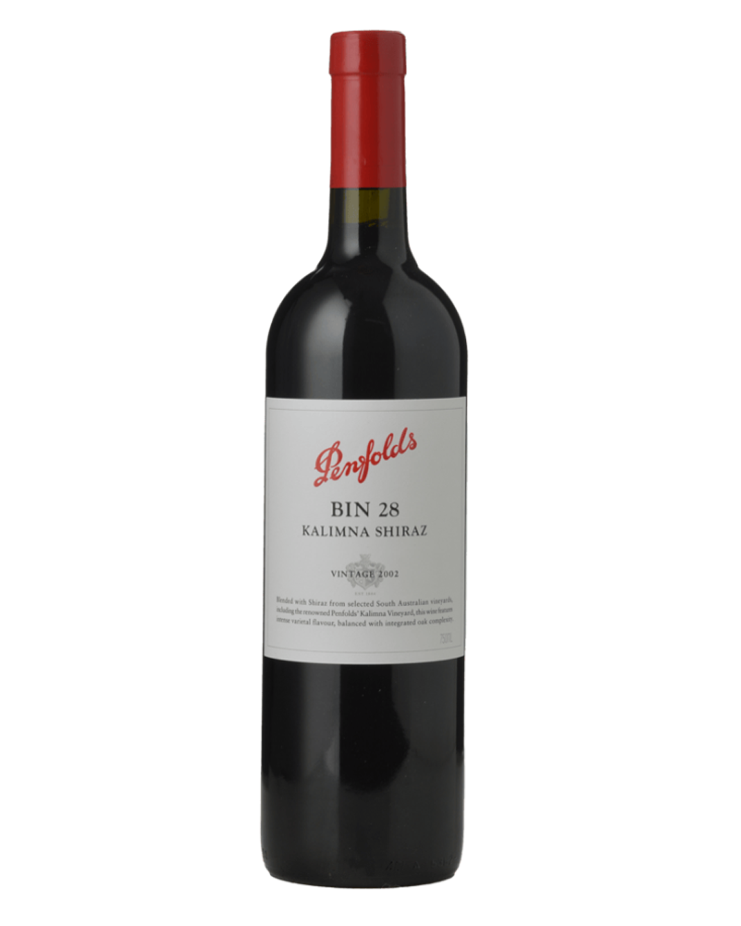 2002 Penfolds Bin 28 Kalimna Shiraz 750ml