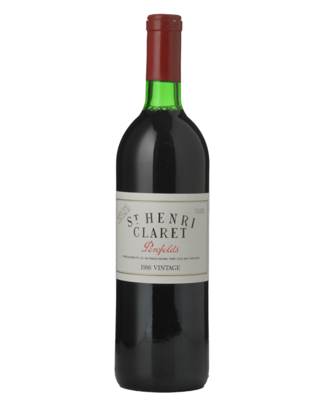 1986 Penfolds St Henri Shiraz 750ml